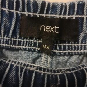 Blackout CurtainNext extra long size jogger waistband mom jeans